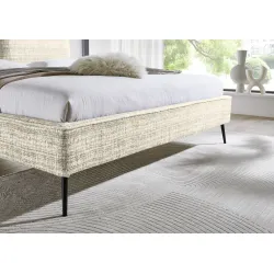 Lova 160/180/200 cm INFINA F2, smėlio