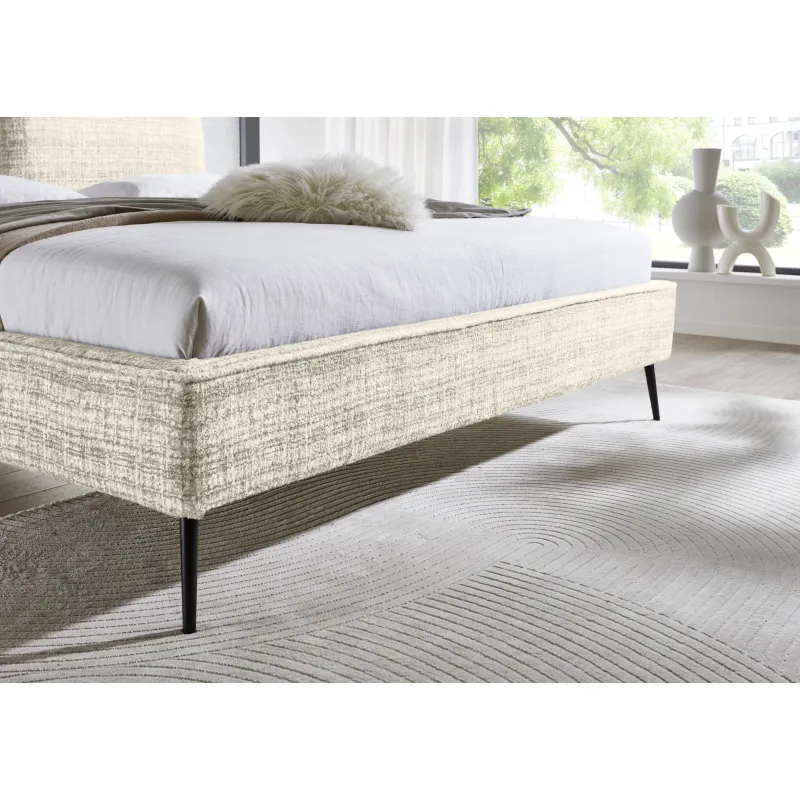 Lova 160/180/200 cm INFINA F2, smėlio