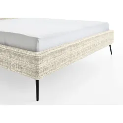 Lova 160/180/200 cm INFINA F2, smėlio