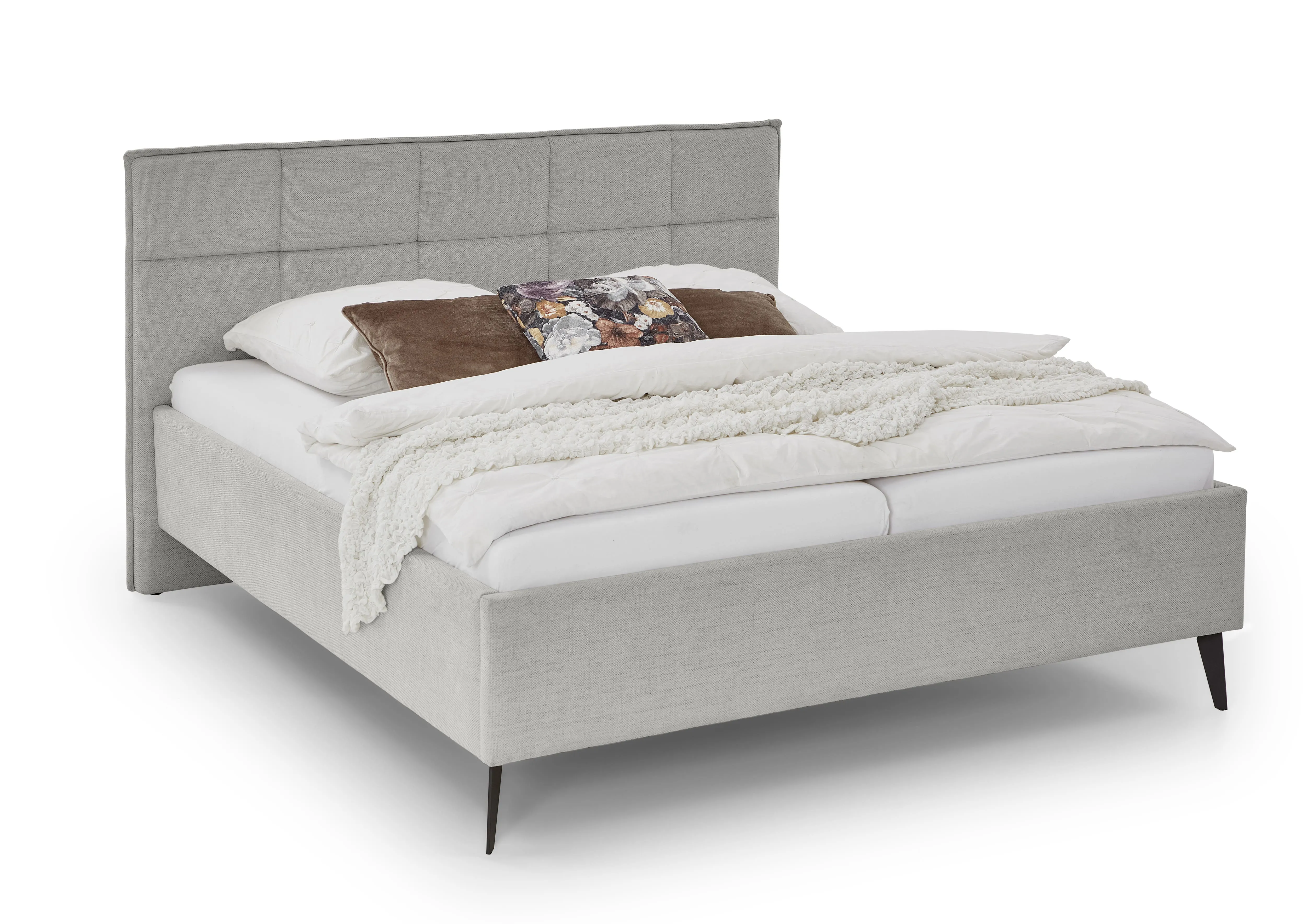 Lova 160/180 cm PAULA, pilka