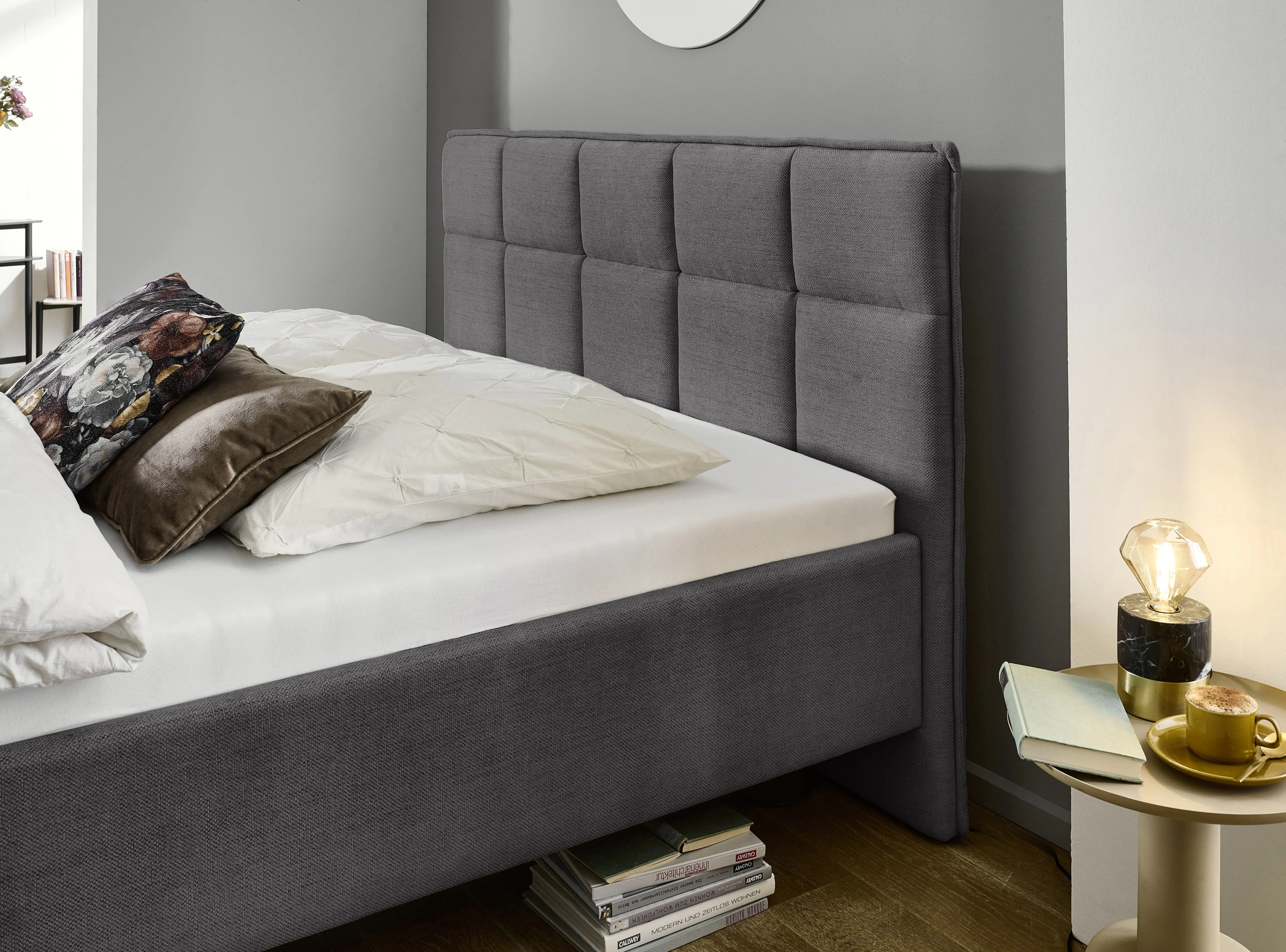 Lova 160/180 cm PAULA, antracito