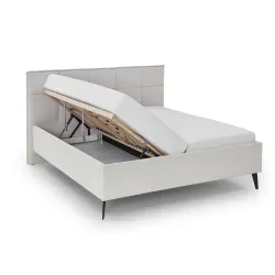 Lova 160/180 cm PAULA su pat. dėže, beige