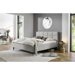 Lova 160/180 cm PAULA su pat. dėže, pilka