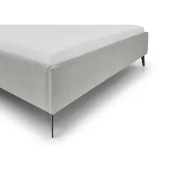 Lova 160/180 cm PAULA su pat. dėže, pilka