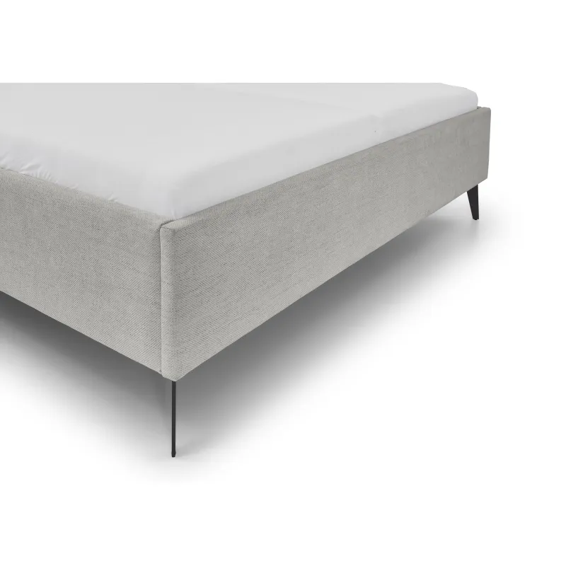 Lova 160/180 cm PAULA su pat. dėže, pilka