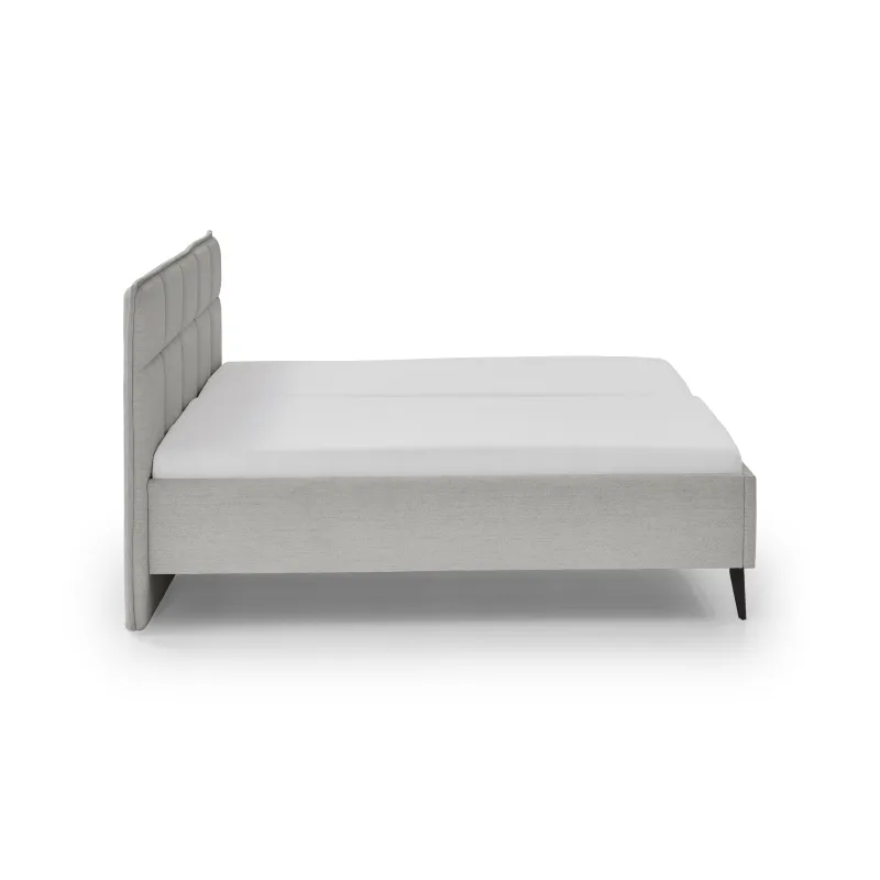 Lova 160/180 cm PAULA su pat. dėže, pilka