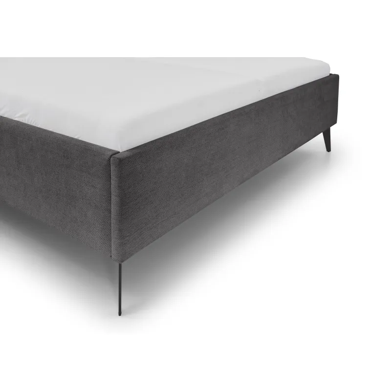 Lova 160/180 cm PAULA su pat. dėže, antracito