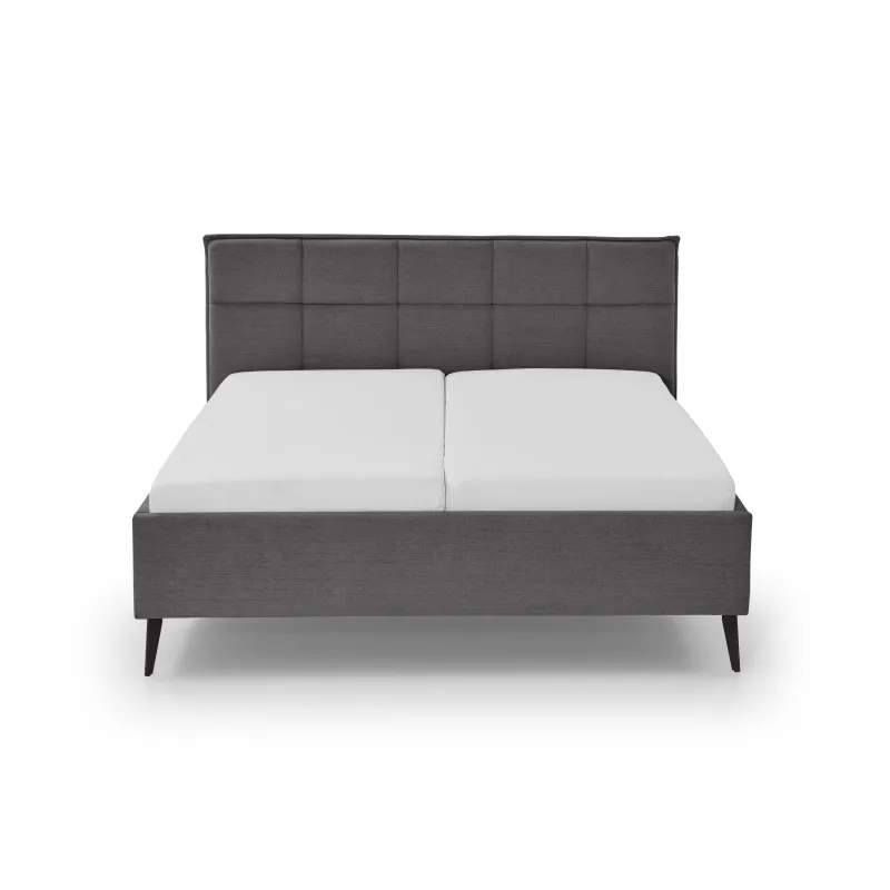 Lova 160/180 cm PAULA su pat. dėže, antracito