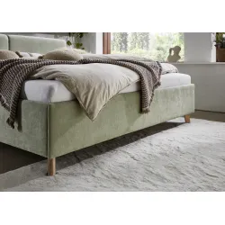 Lova 140/160/180 cm PIANA, šviesiai žalia