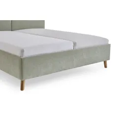 Lova 140/160/180 cm PIANA, šviesiai žalia