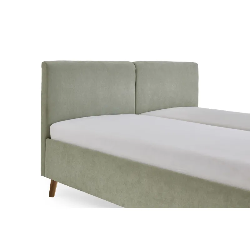 Lova 140/160/180 cm PIANA, šviesiai žalia