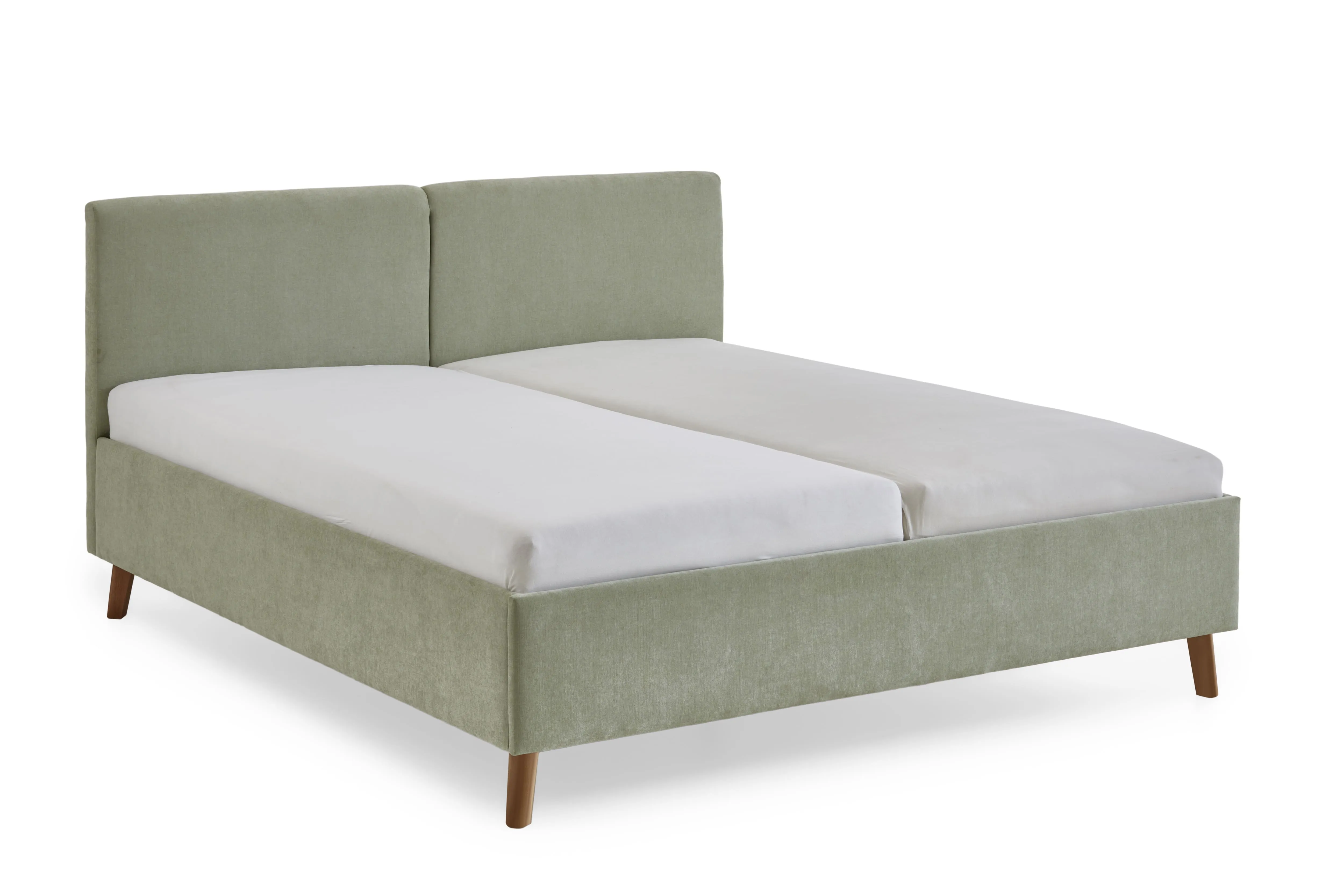 Lova 140/160/180 cm PIANA, šviesiai žalia