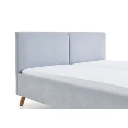 Lova 140/160/180 cm PIANA, šviesiai mėlyna