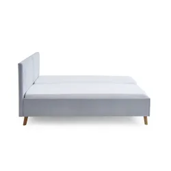 Lova 140/160/180 cm PIANA, šviesiai mėlyna