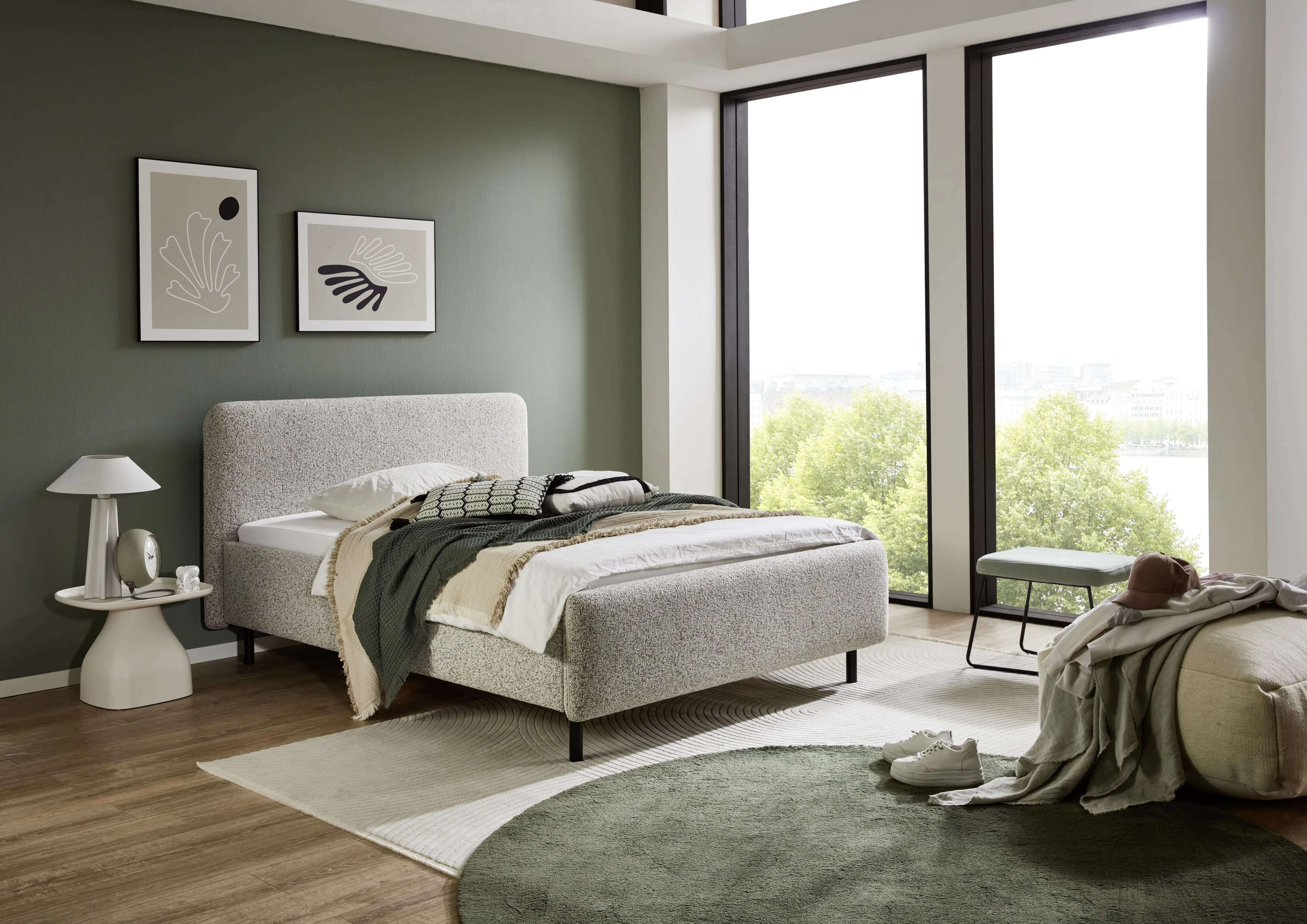 Lova 140/160/180 cm PRIMA, beige