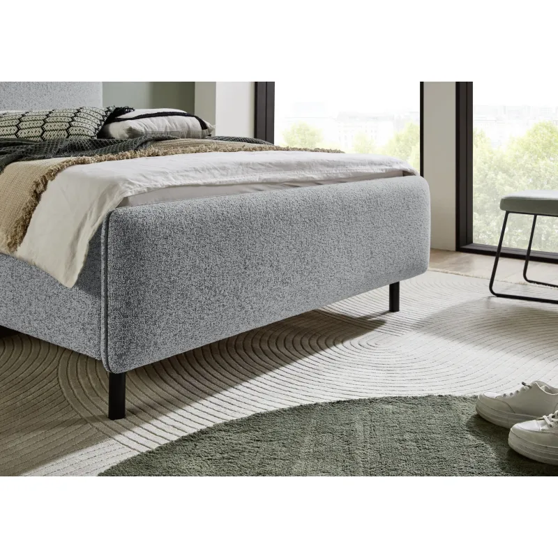 Lova 140/160/180 cm PRIMA, pilka