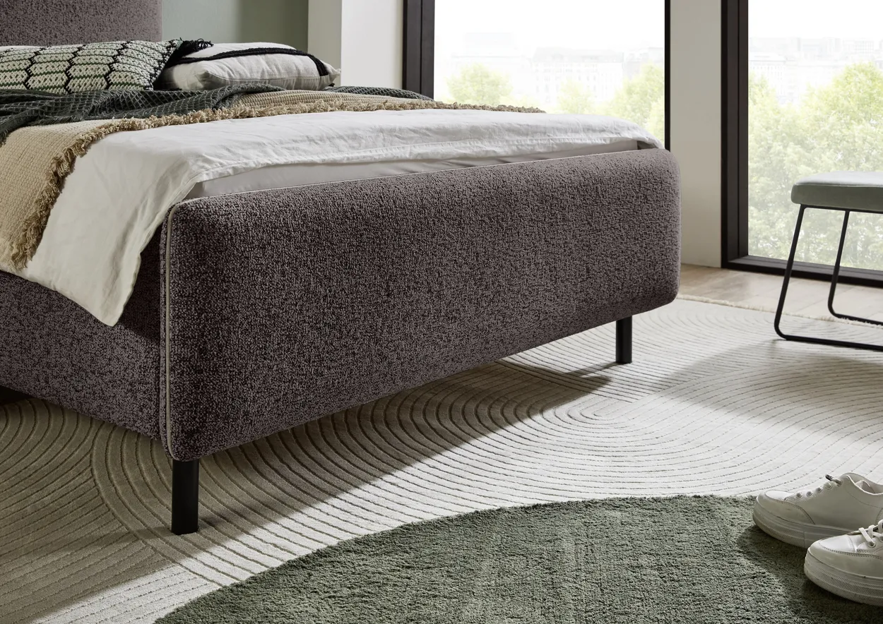 Lova 140/160/180 cm PRIMA, antracito