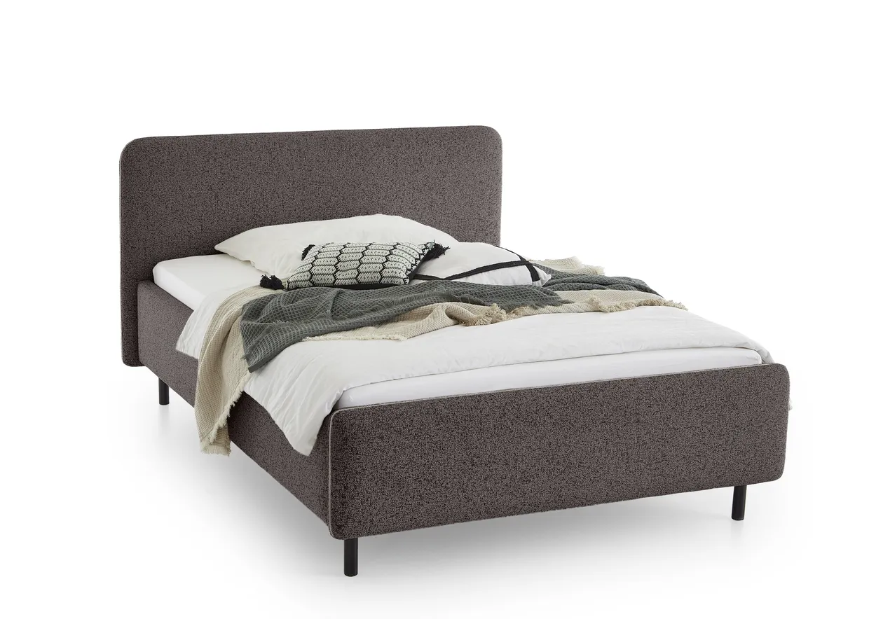 Lova 140/160/180 cm PRIMA, antracito