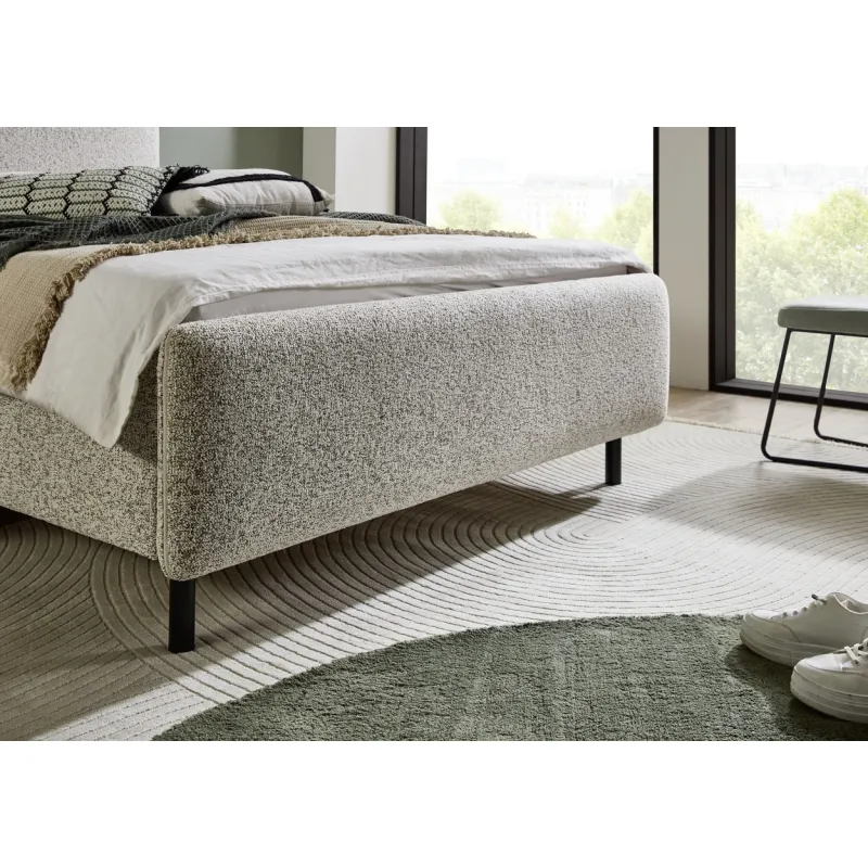 Lova 140/160/180 cm PRIMA su pat. dėže, beige