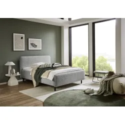 Lova 140/160/180 cm PRIMA su pat. dėže, pilka