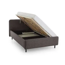 Lova 140/160/180 cm PRIMA su pat. dėže, antracito