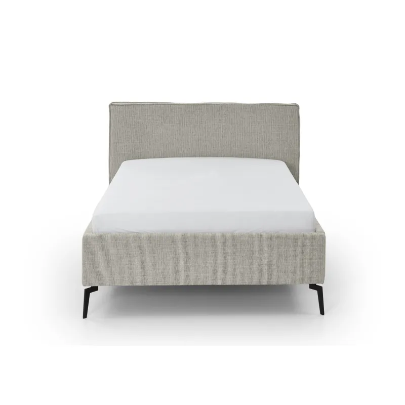 Lova 140/160/180 cm RIVO, pilkšva