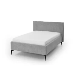 Lova 140/160/180 cm RIVO, šviesiai pilka