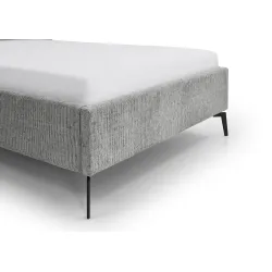 Lova 140/160/180 cm RIVO, pilka