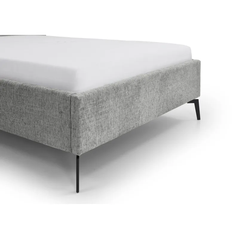 Lova 140/160/180 cm RIVO, pilka