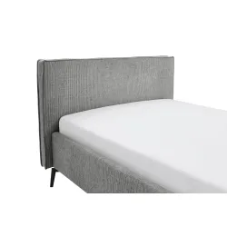 Lova 140/160/180 cm RIVO, pilka