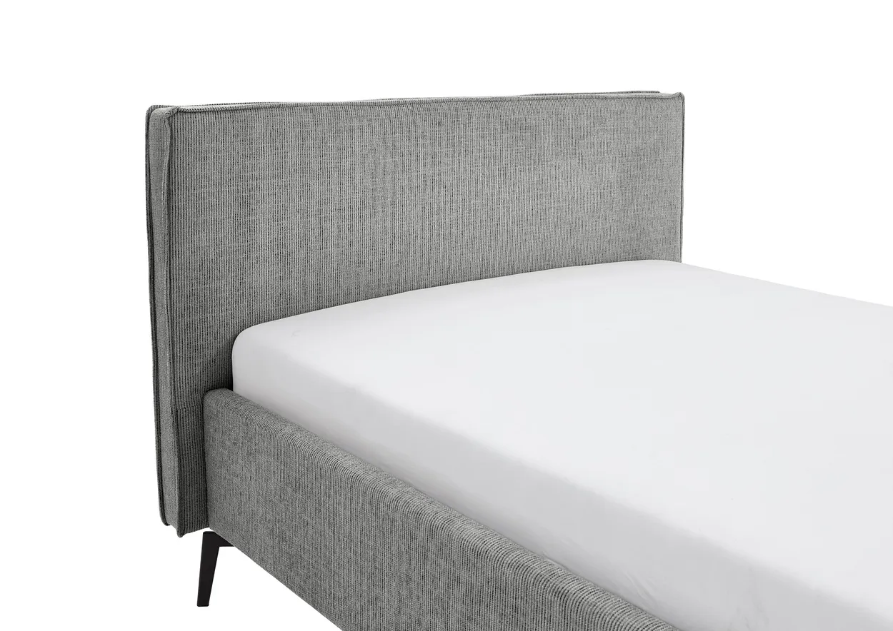 Lova 140/160/180 cm RIVO, pilka