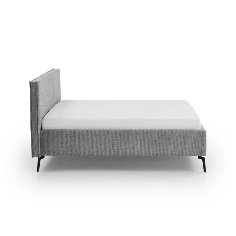 Lova 140/160/180 cm RIVO, pilka