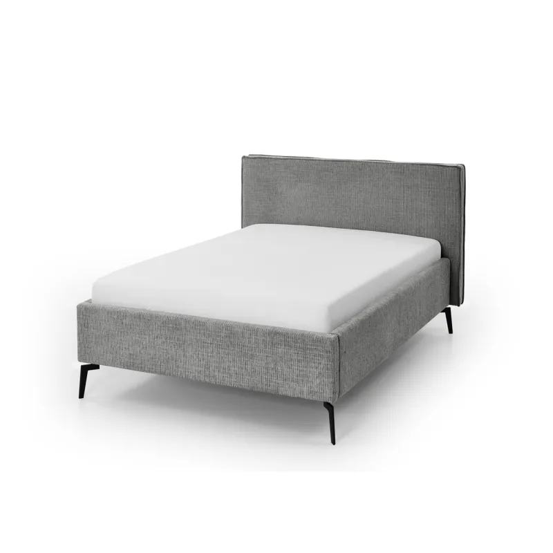 Lova 140/160/180 cm RIVO, pilka