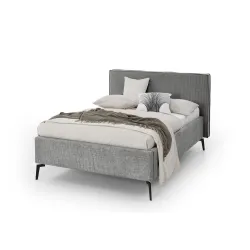 Lova 140/160/180 cm RIVO, pilka