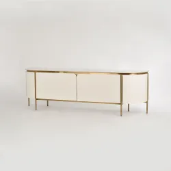 TV spintelė STILI, ecru, 200x40x60 cm