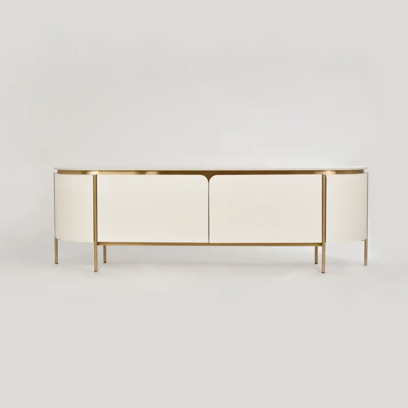 TV spintelė STILI, ecru, 200x40x60 cm