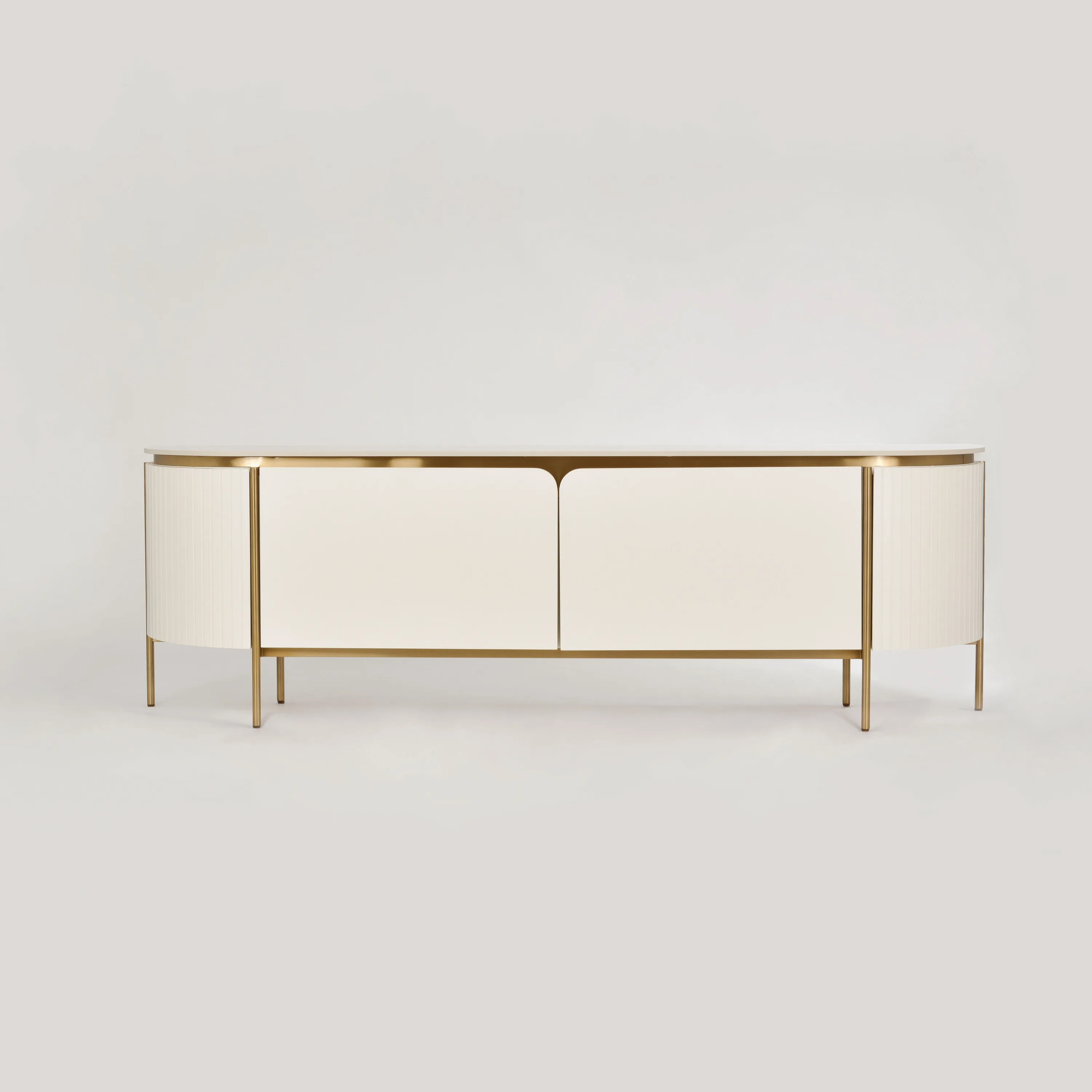 TV spintelė STILI, ecru, 200x40x60 cm