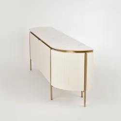 TV spintelė STILI, ecru, 200x40x60 cm