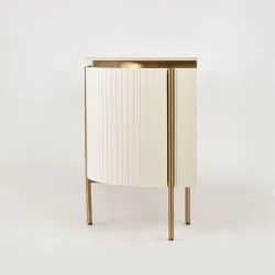 TV spintelė STILI, ecru, 200x40x60 cm