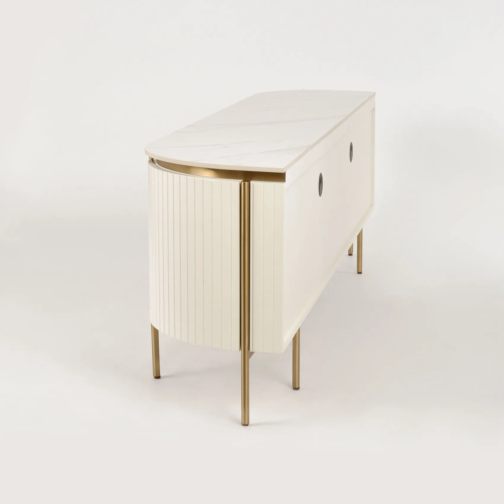 TV spintelė STILI, ecru, 200x40x60 cm