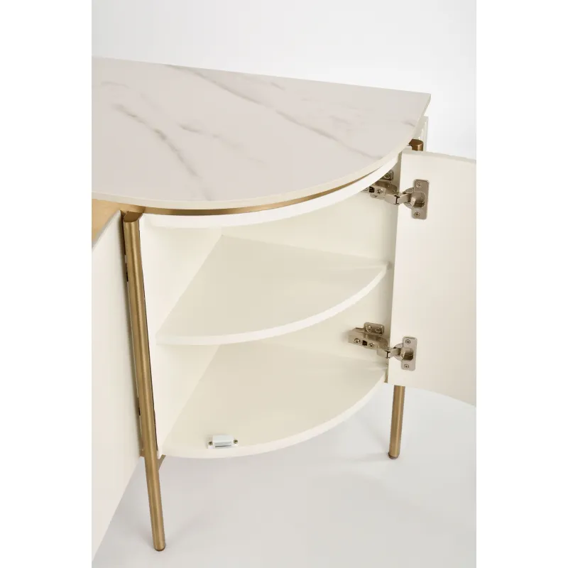 TV spintelė STILI, ecru, 200x40x60 cm