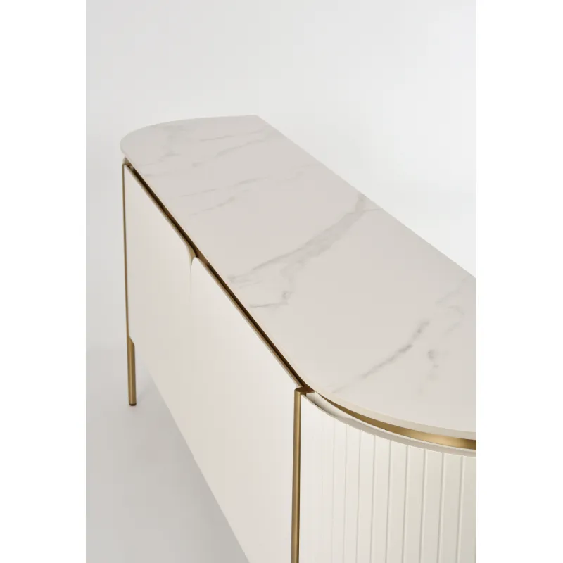 TV spintelė STILI, ecru, 200x40x60 cm