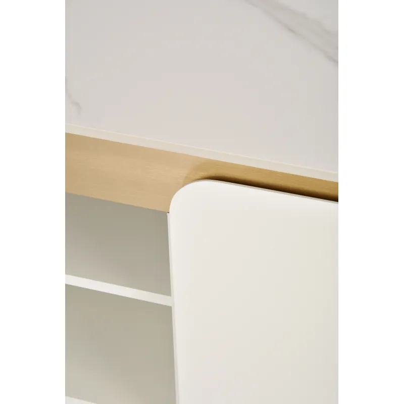 TV spintelė STILI, ecru, 200x40x60 cm