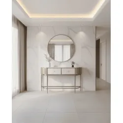 Konsolė STILI, aukso, 140x35x86 cm