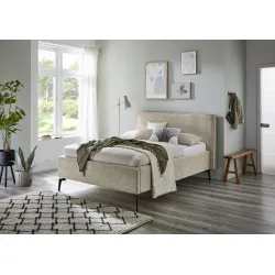 Lova 140/160/180 cm RIVO su patalynės dėže, iriso