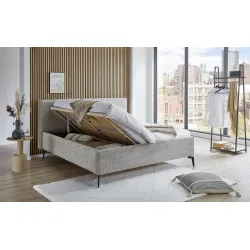 Lova 140/160/180 cm RIVO su patalynės dėže, iriso