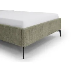 Lova 140/160/180 cm RIVO su patalynės dėže, alyvuogių