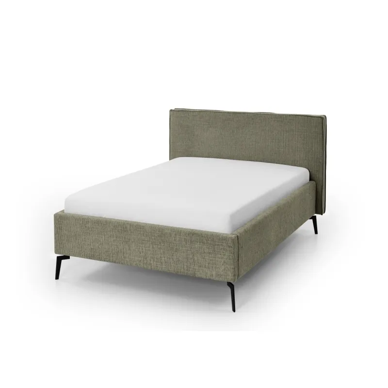 Lova 140/160/180 cm RIVO su patalynės dėže, alyvuogių