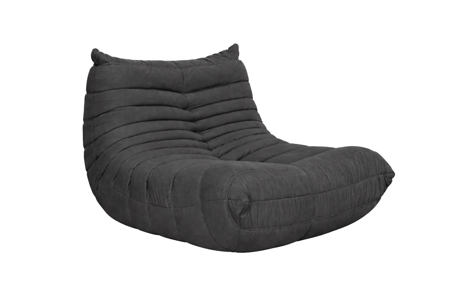 Fotelis NUA, grafito, 87x102x70 cm