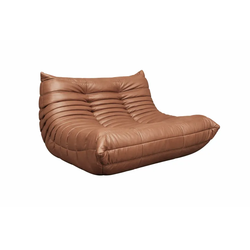 Sofa NUA, ruda, 130x102x70 cm